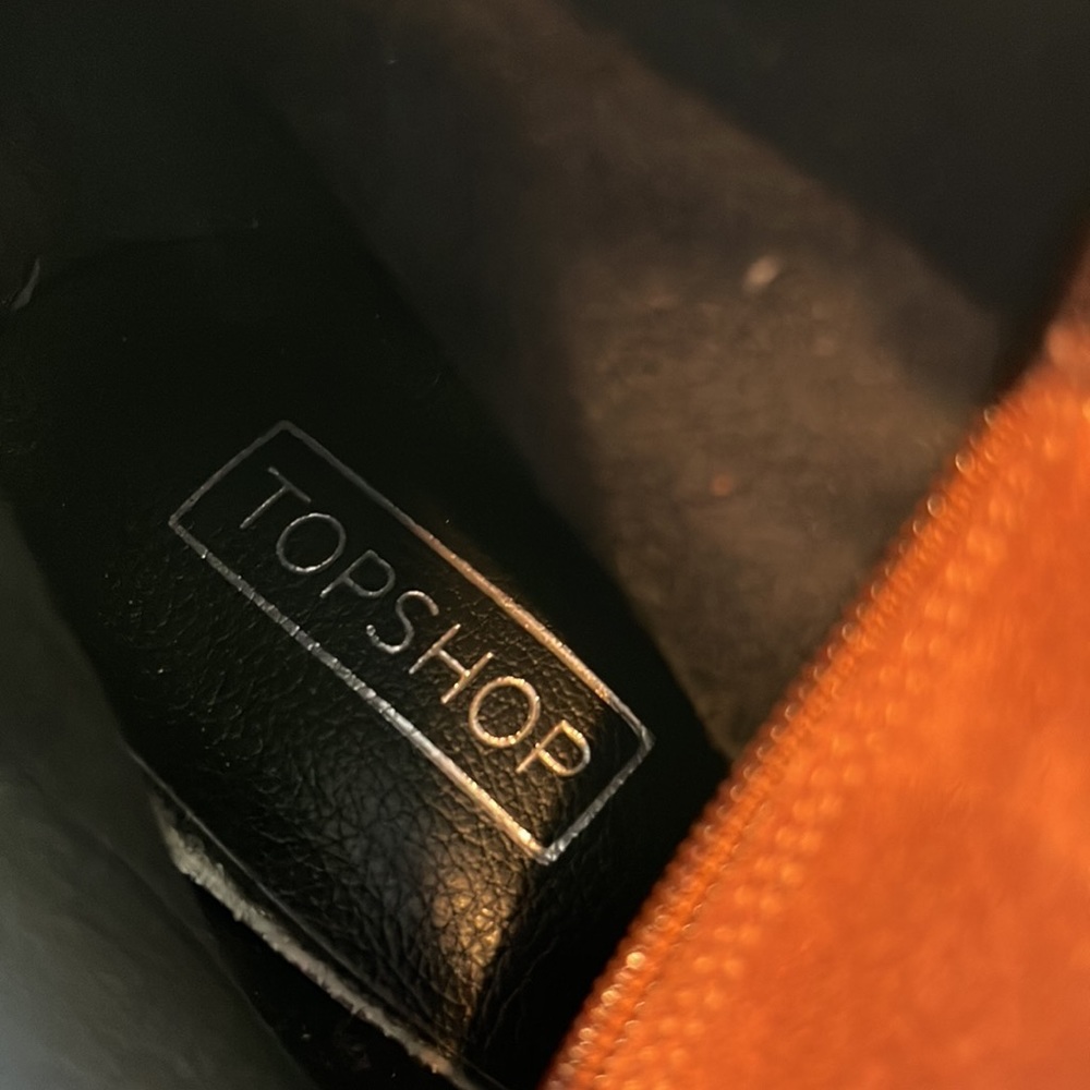 NWOT! TOPSHOP Suede OTK Boots - Picture 12 of 16